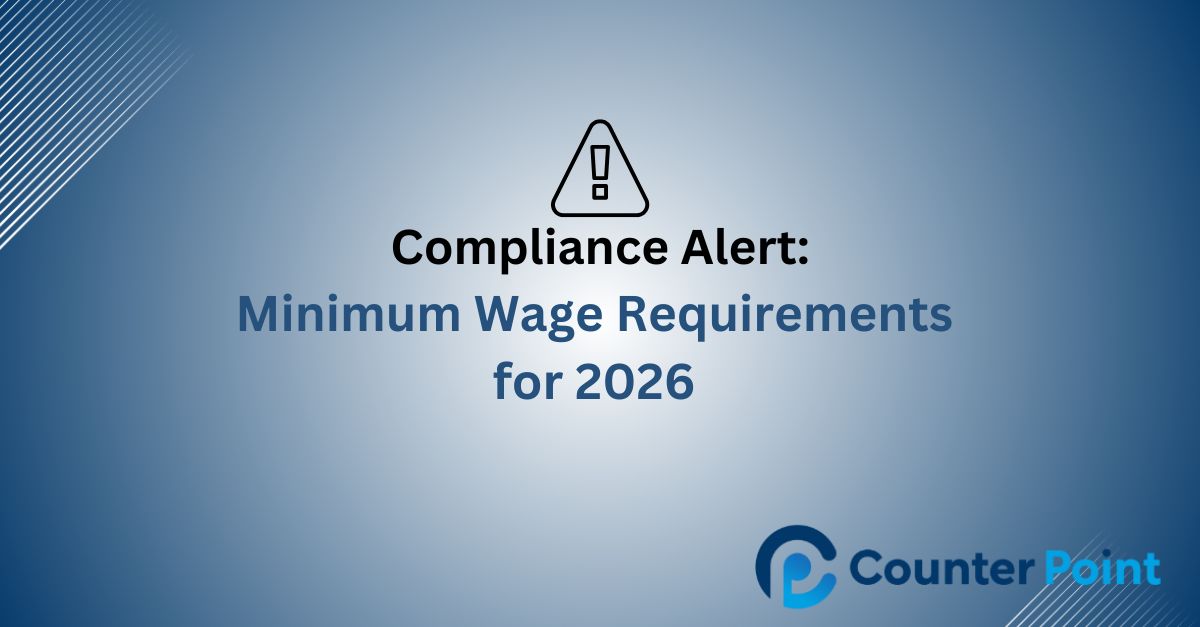 New Minimum Wage Requirements for 2026